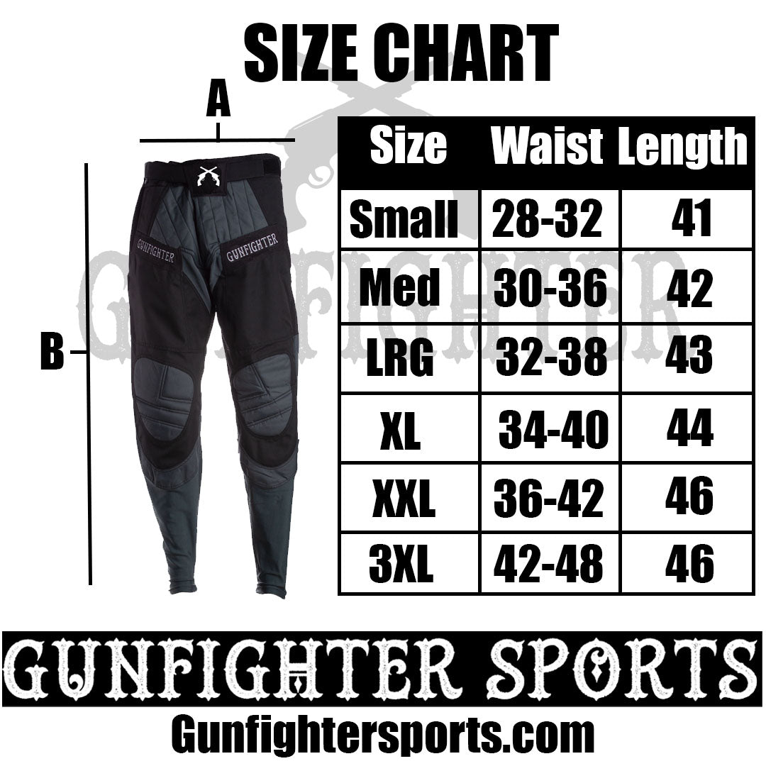 Gunfighter Sports Stirrup Pants - Black/Grey