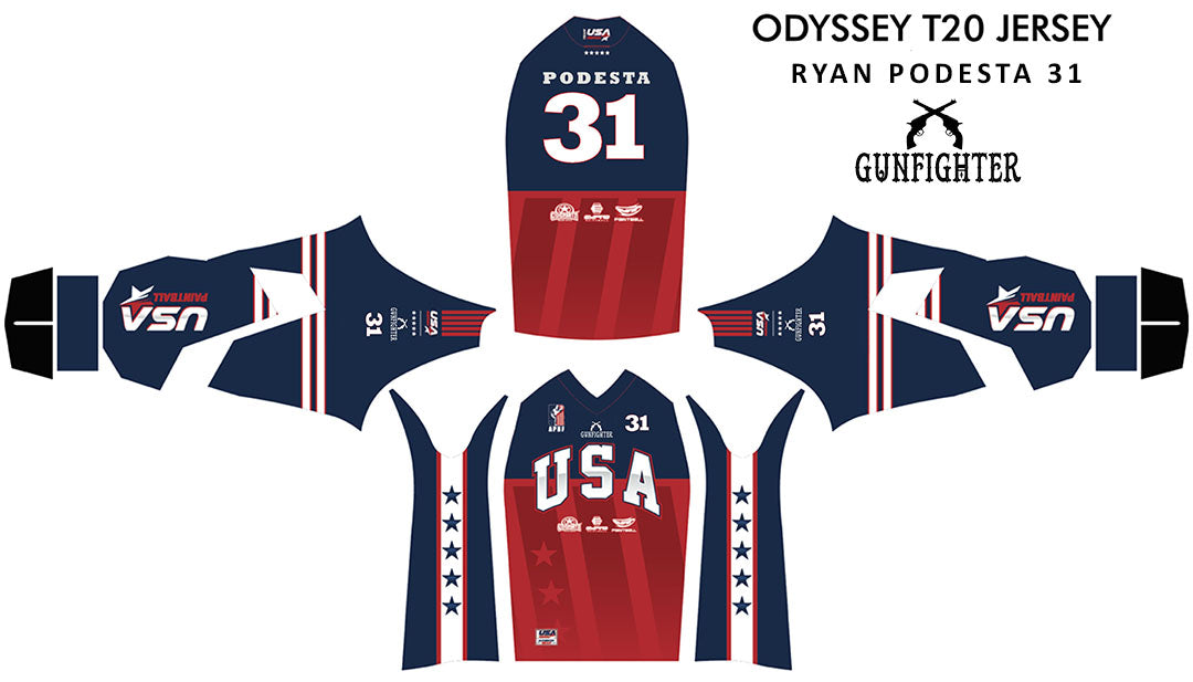 Team USA Podesta Jersey and Pant combo Limited Edition