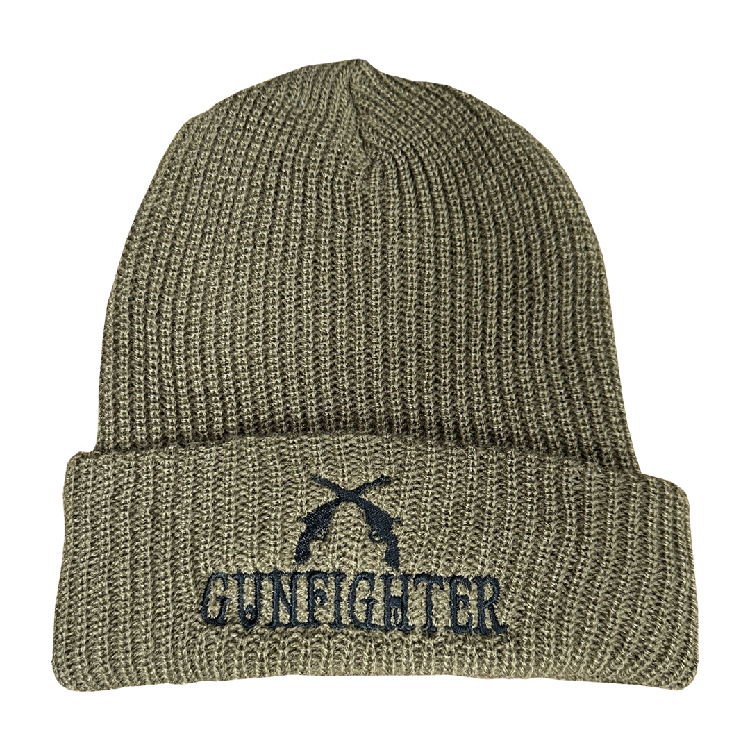 Gunfighter Sports Loose Gauge Beanie Tan/Black