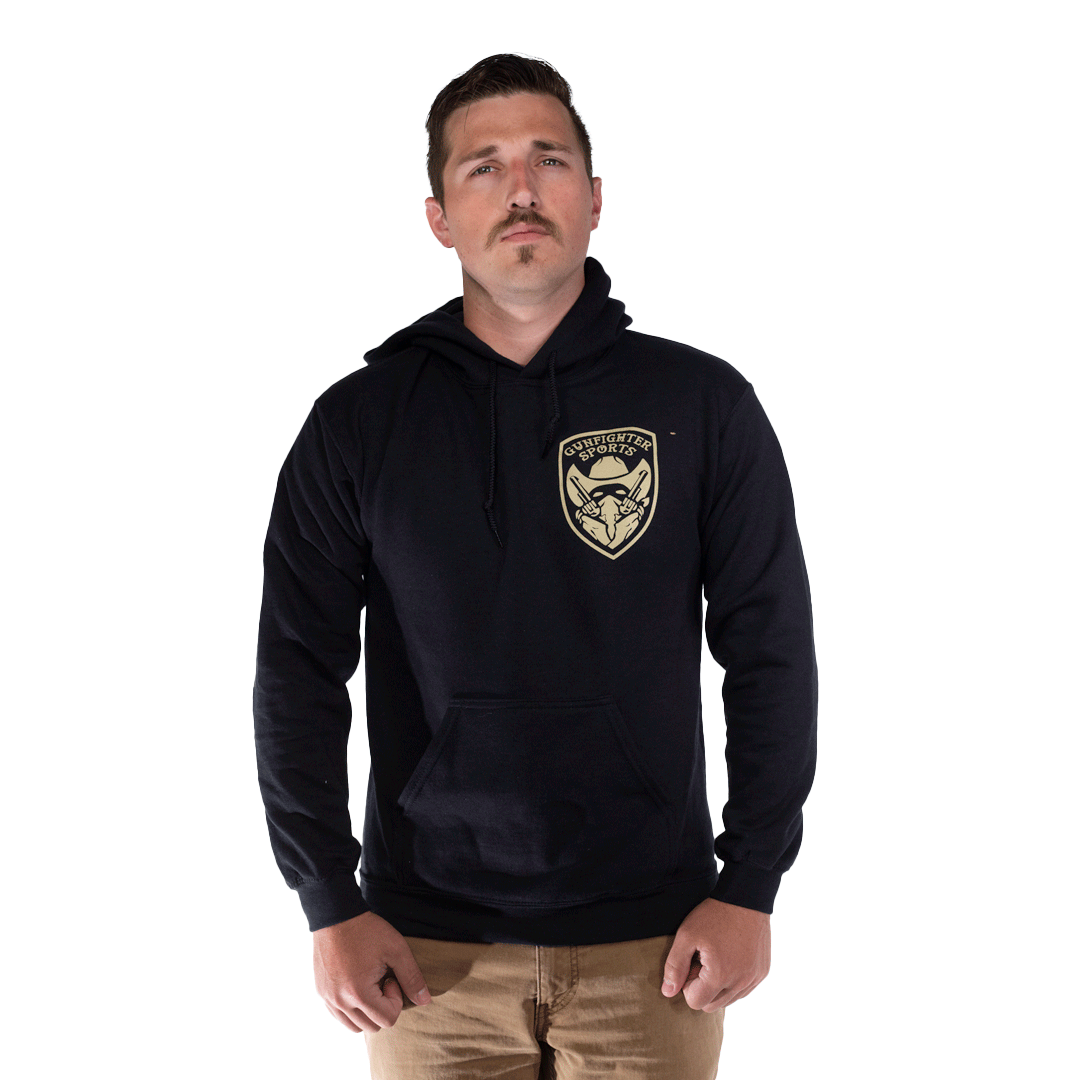 Gunfighter Sports Hoodie - Black/tan