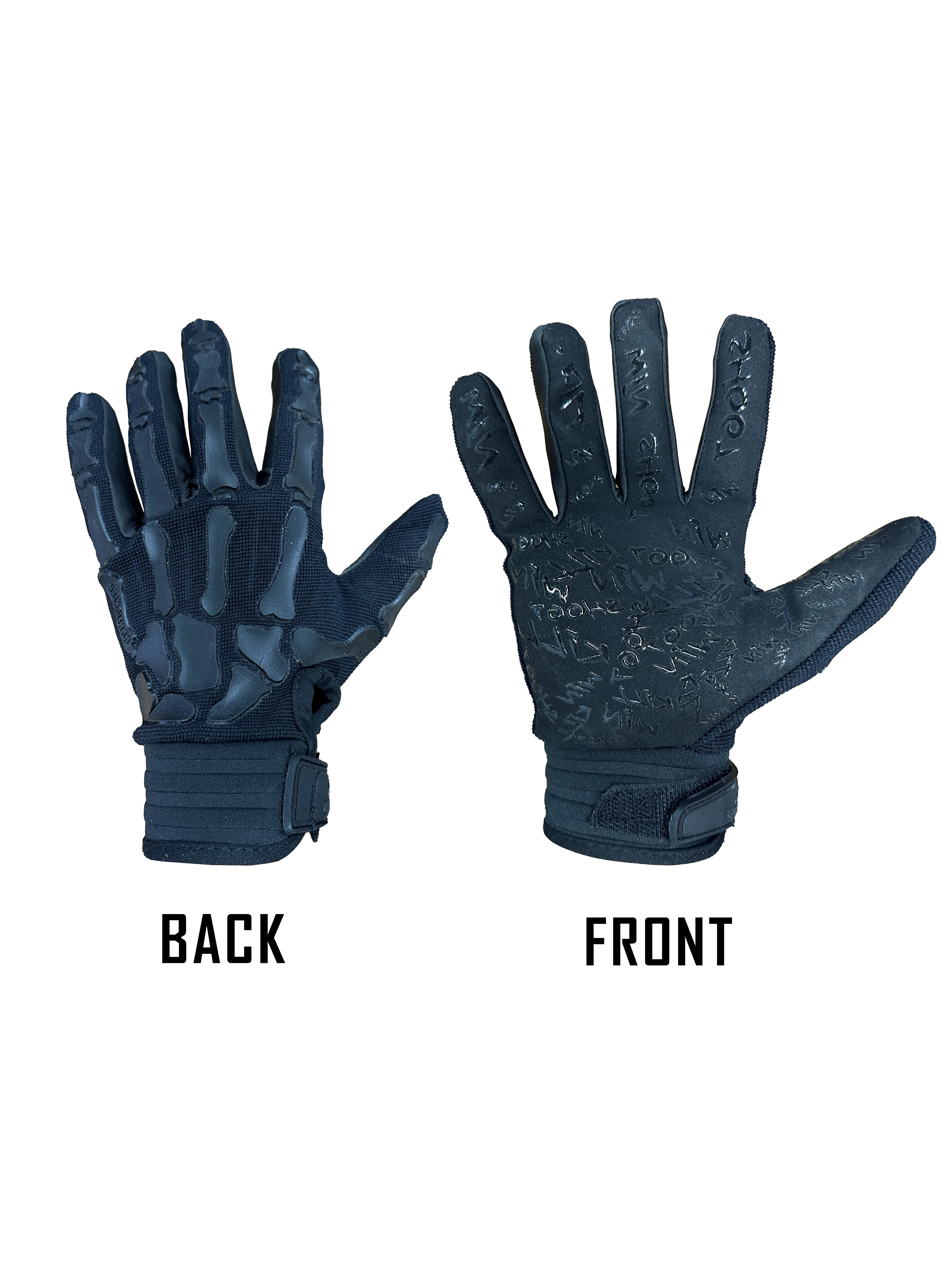 Gunfighter Sports Skeleton Glove - Black