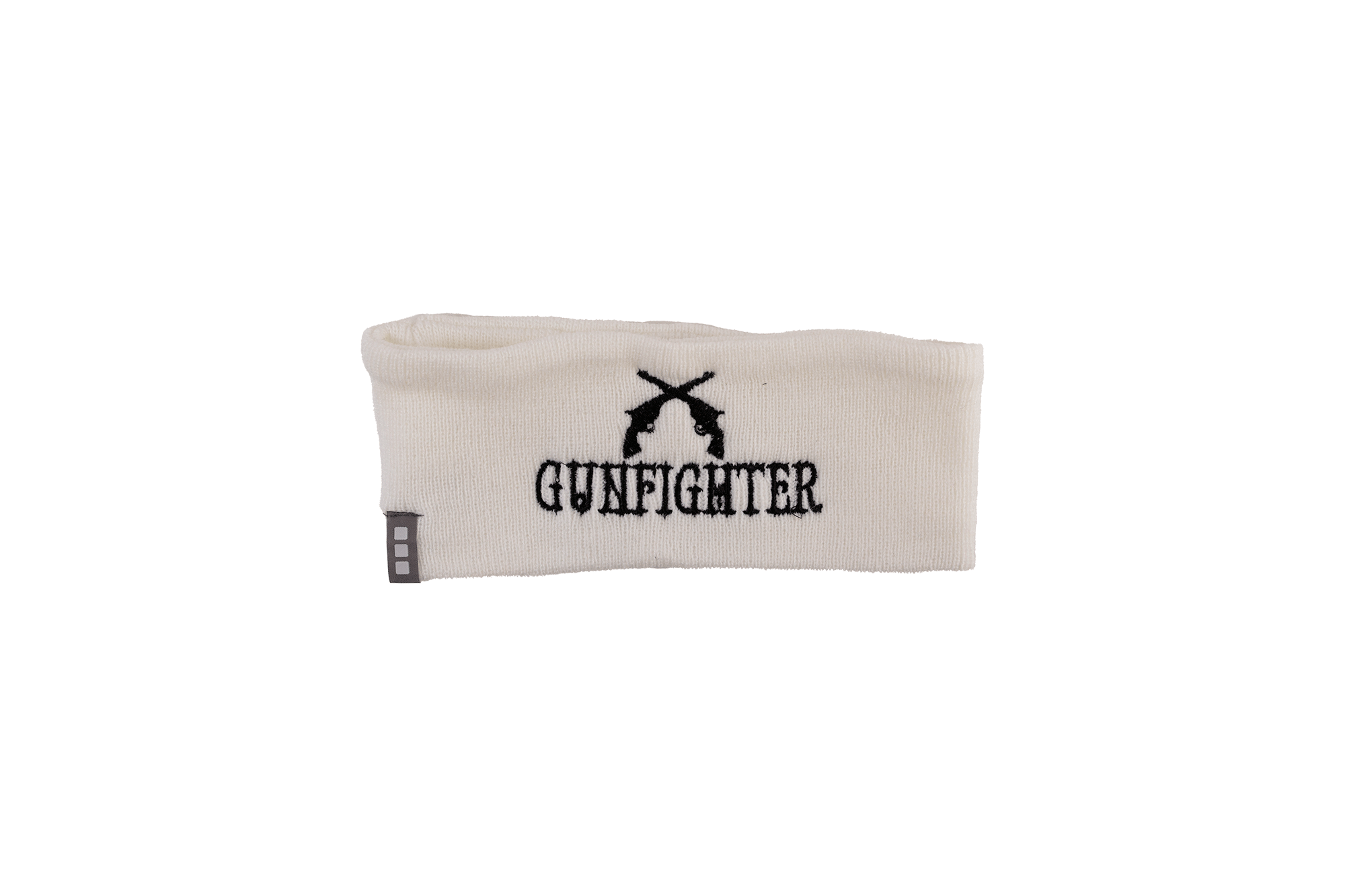 Gunfighter Sports Sweatband - White