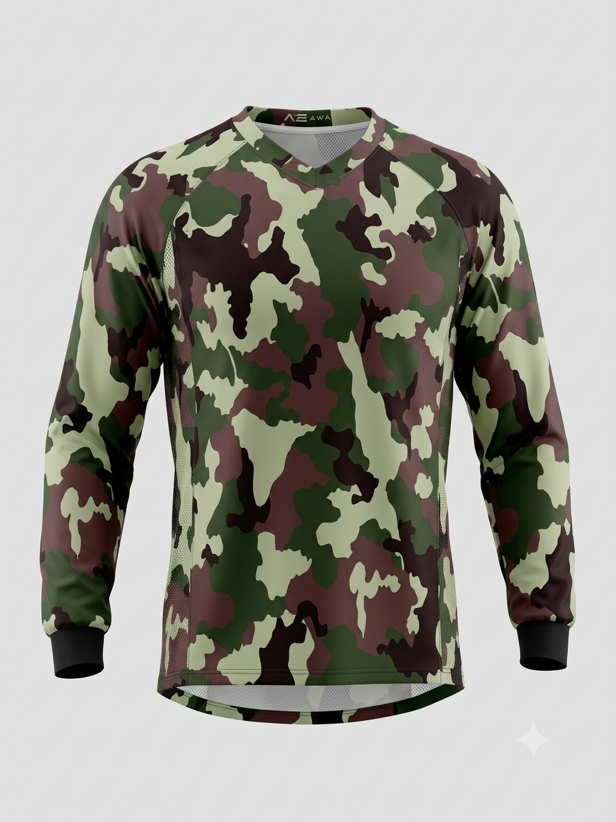 Gunfighter Sports Jersey - Spring Camo