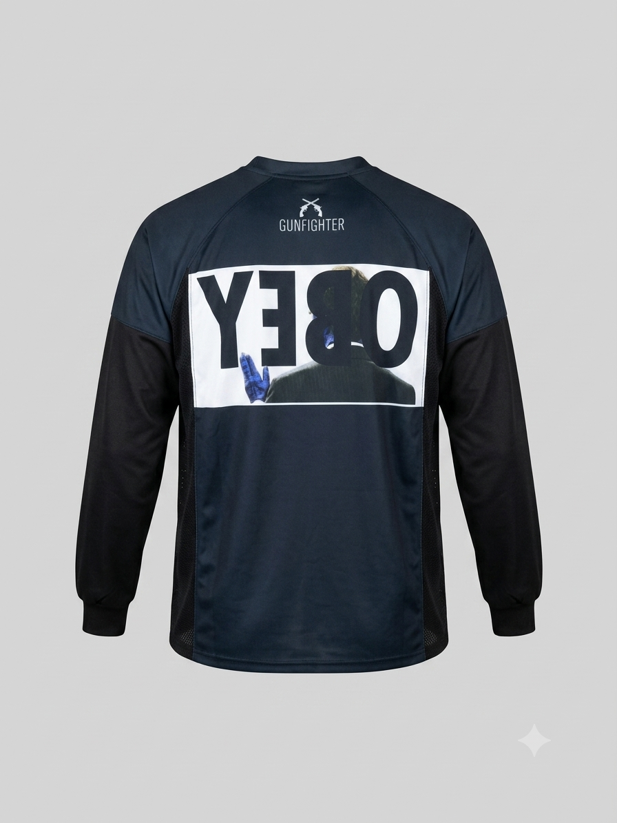 Gunfighter Sports Jersey - OBEY Black