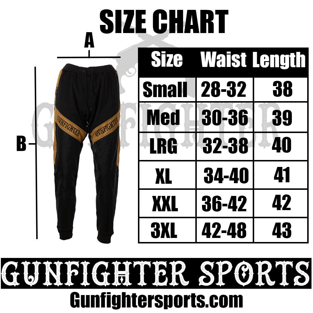 Gunfighter Sports SPD Jogger - Grey/Gold