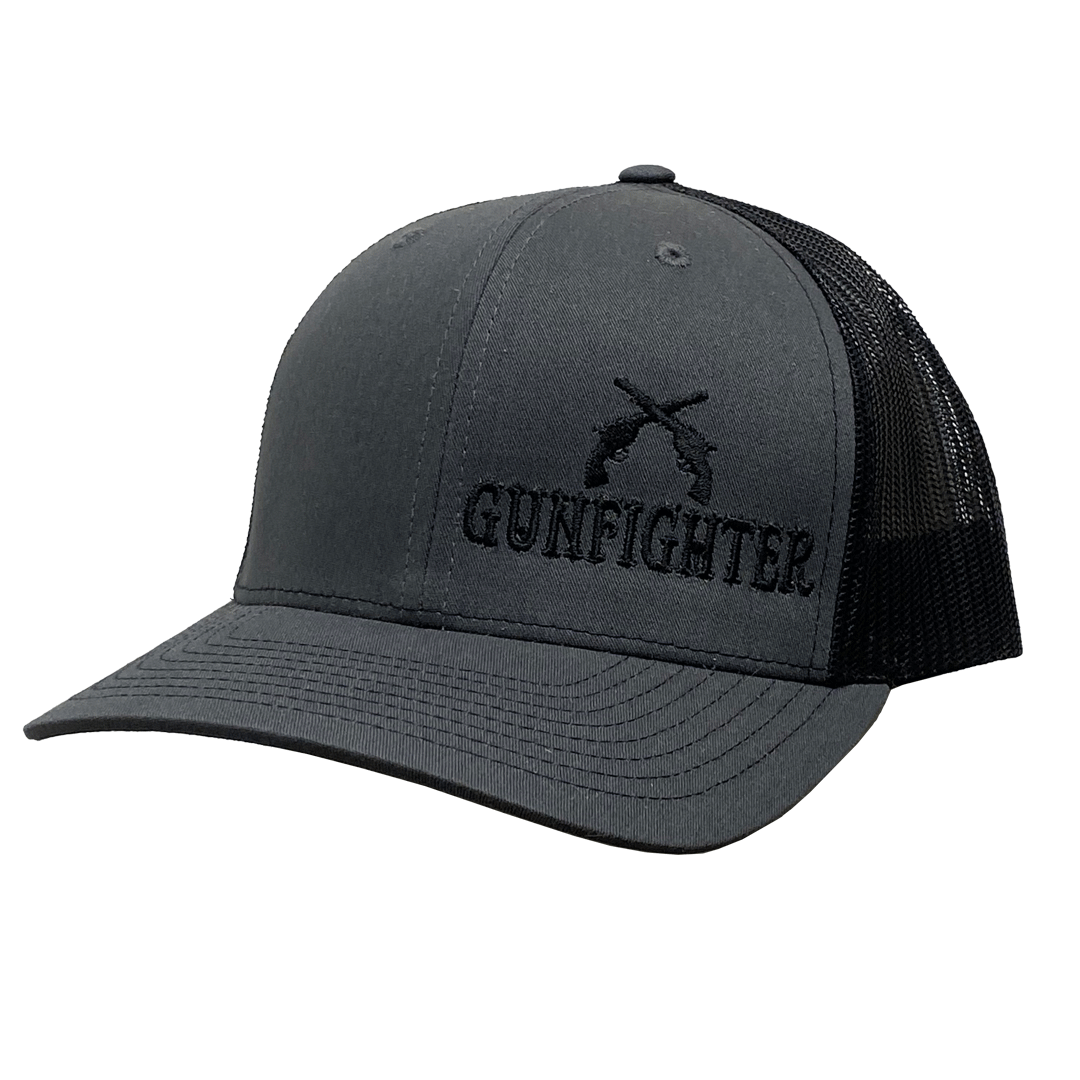 Gunfighter Sports 6 Panel Hat - Black // Black