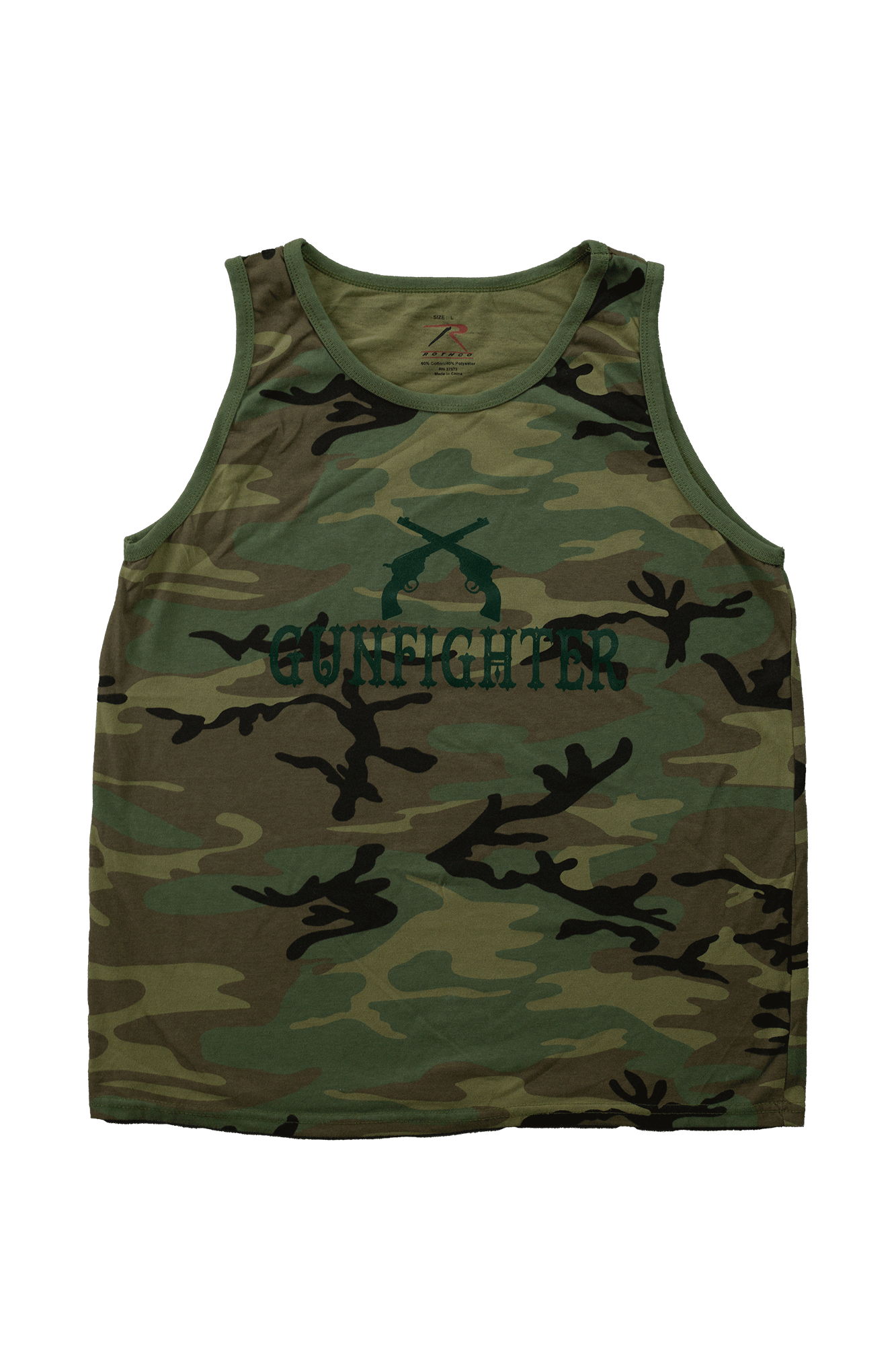 Gunfighter Sports Tank - Forrest camo